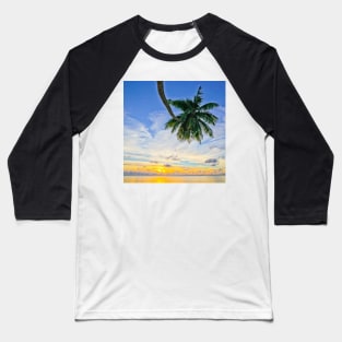 Moorea Sunset Escape Baseball T-Shirt